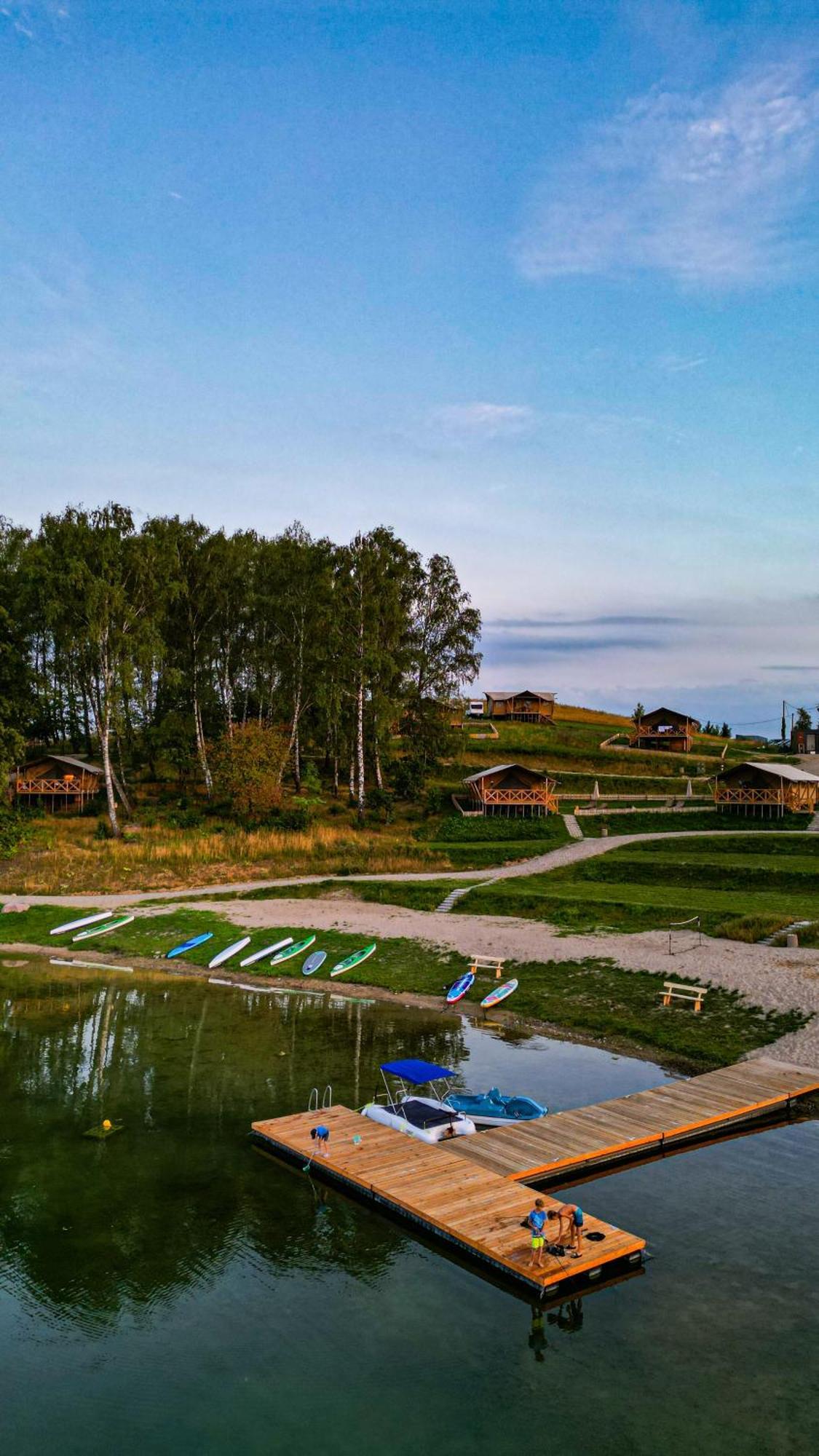 Wioska Wakacyjna Glamila Hotel Sterlawki Wielkie ภายนอก รูปภาพ