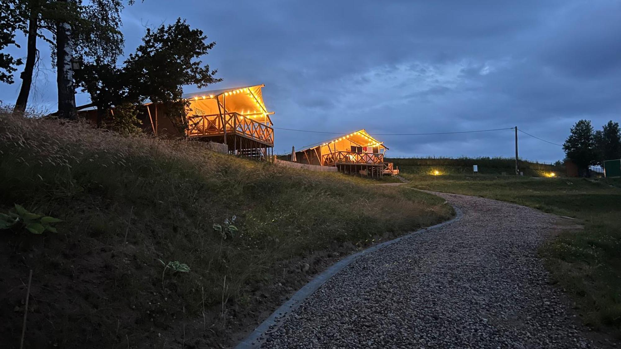 Wioska Wakacyjna Glamila Hotel Sterlawki Wielkie ภายนอก รูปภาพ